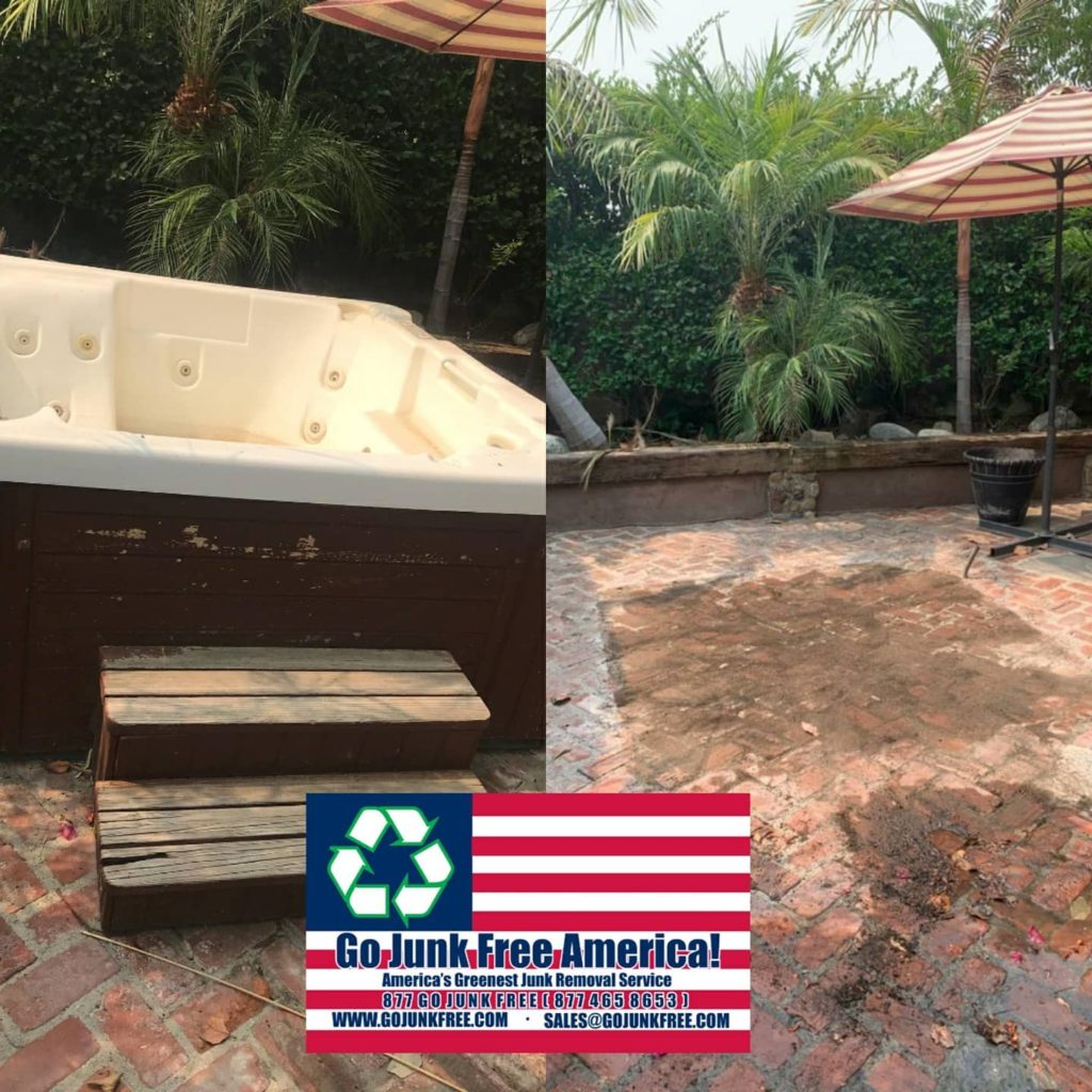 hot tub removal in los angeles
